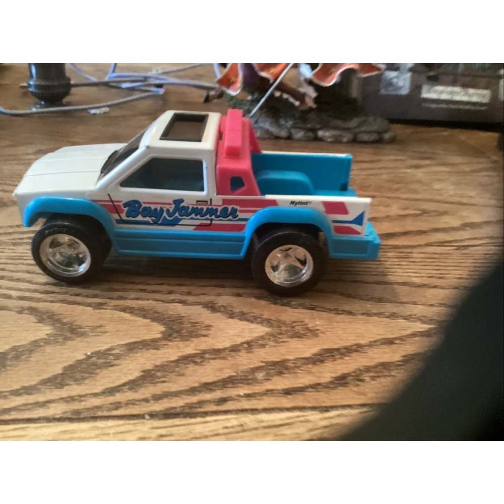 Vintage 80s Nylint Bay Jammer 8 inch Pickup Truck 1989 Toy Vehicle Damage
